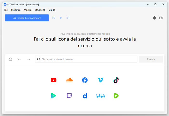 Sito Ufficiale di 4K YouTube to MP3