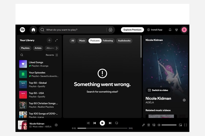 AudFree Spotify Music Converter Crashing
