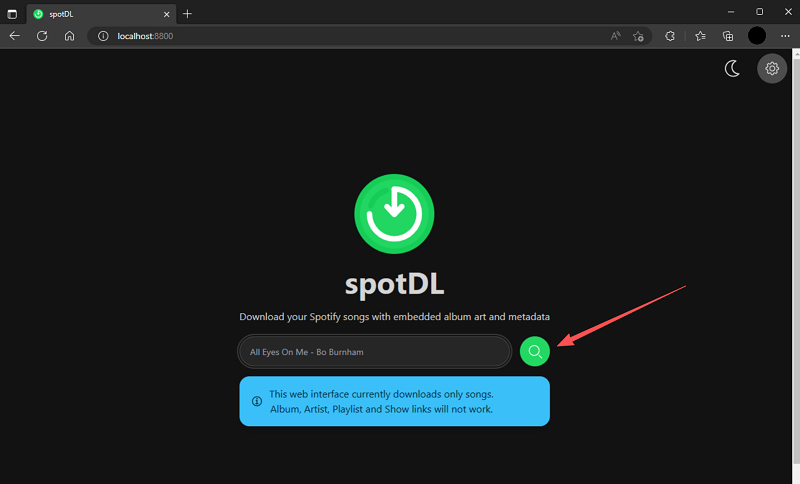 spotDL UI