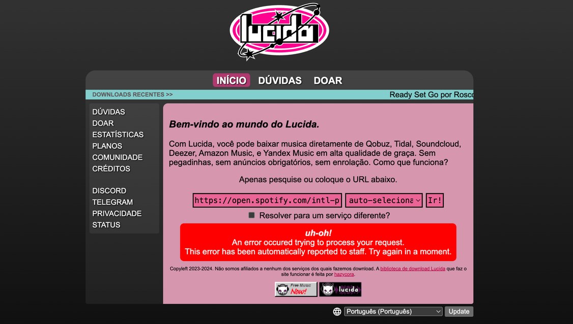 Interface Lucida