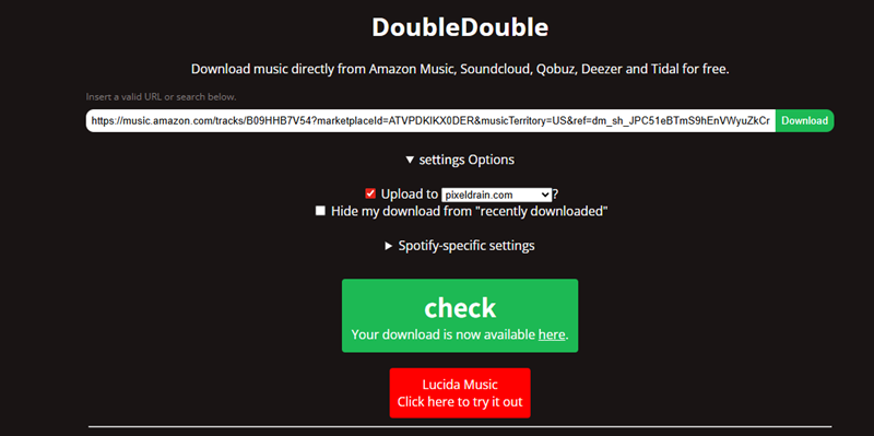 Amazon Music Converter: Double Double