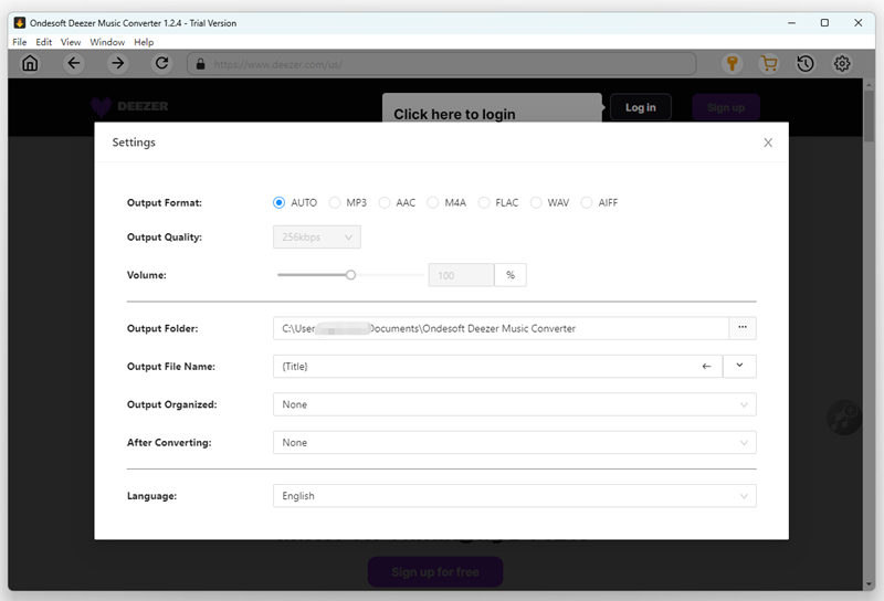 Ondesoft Deezer Music Downloader