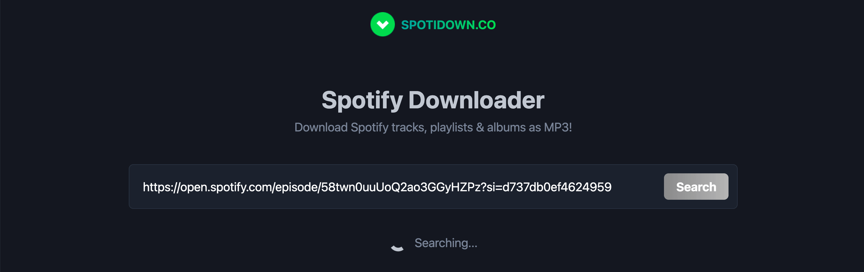 ALT: Online Spotify-downloader