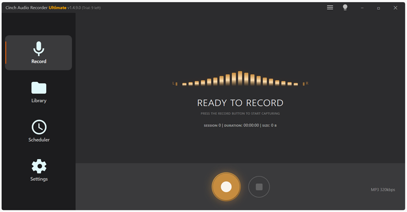 Cinch Streaming Audio Recorder