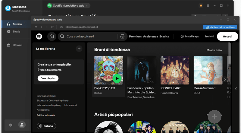 MacSome Spotify Donwloader