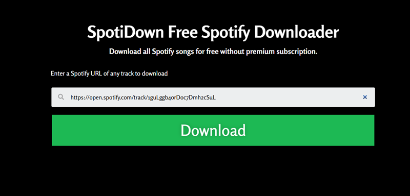Spotidown Gratis Spotify Downloader