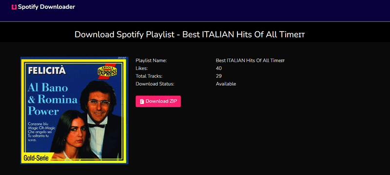 Scarica canzoni Spotify con SpotiSongDownloader