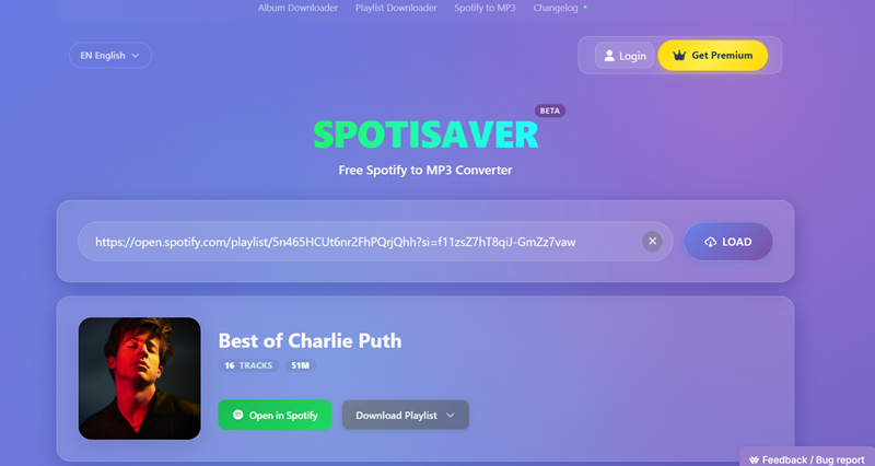 SpotiSaver