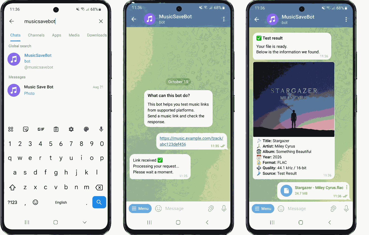 Telegram Deezer Music Downloader Bot