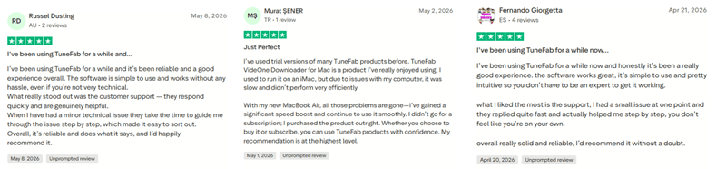 TuneFab User Review